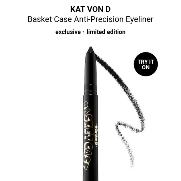 Kat Von D Makeup 22 Kat Von D Basket Case Eyeliner Poshmark